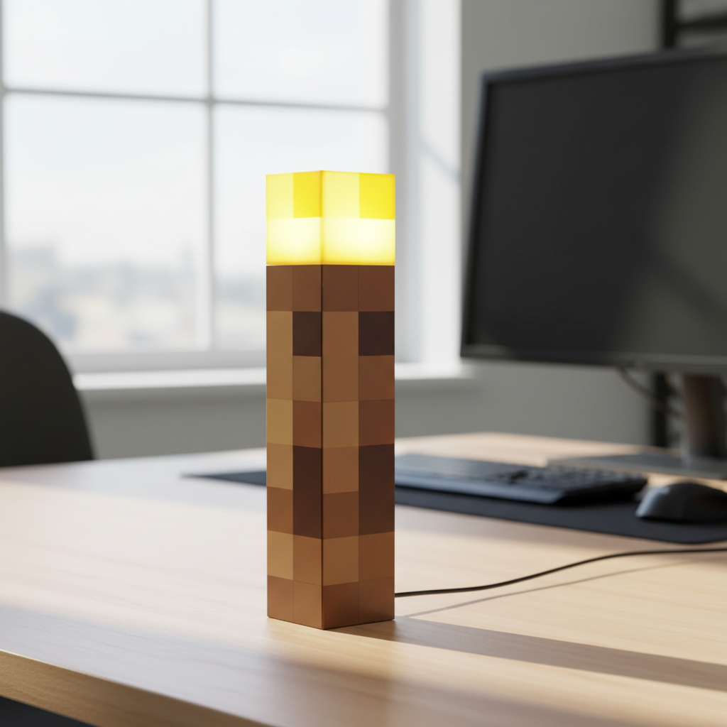 Real Minecraft Torch 🔥🎮
