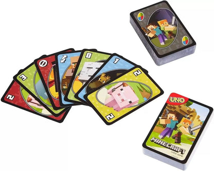 UNO Minecraft Playing Card Game