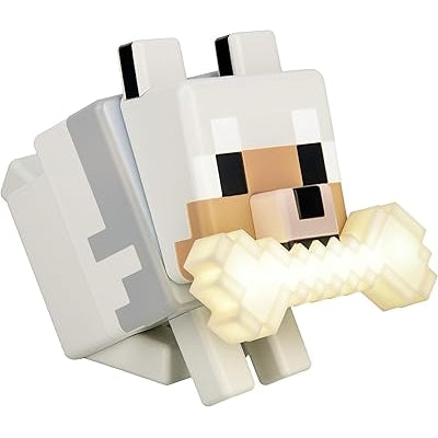 Minecraft Wolf GloBuddies 3D Colour Changing Light