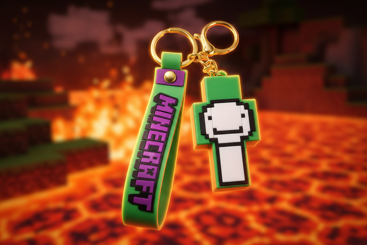 Minecraft Dream Keychain Combo