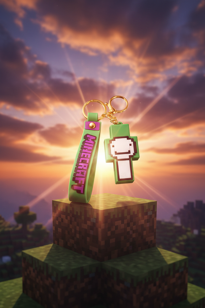 Minecraft Dream Keychain Combo