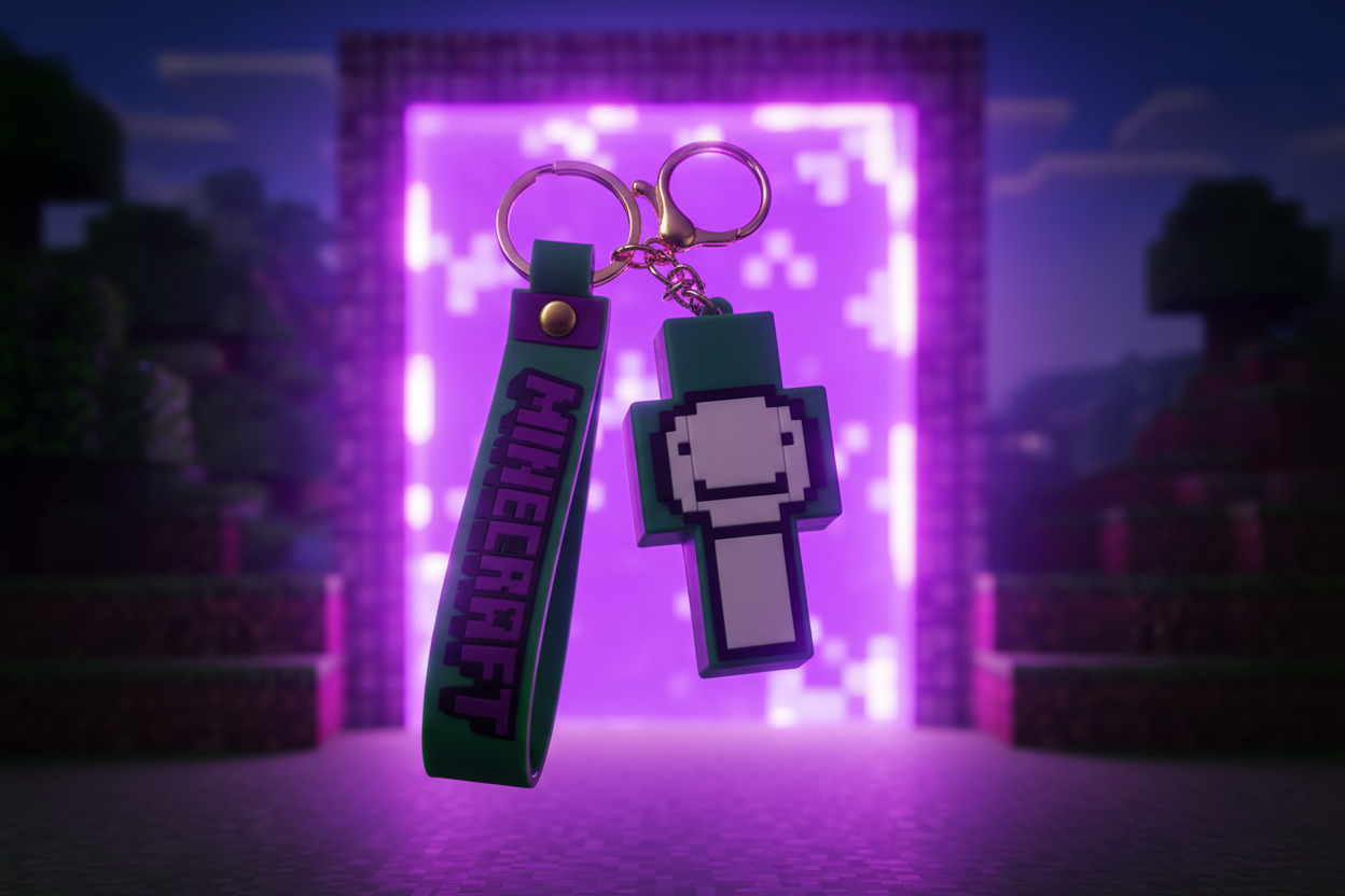 Minecraft Dream Keychain Combo